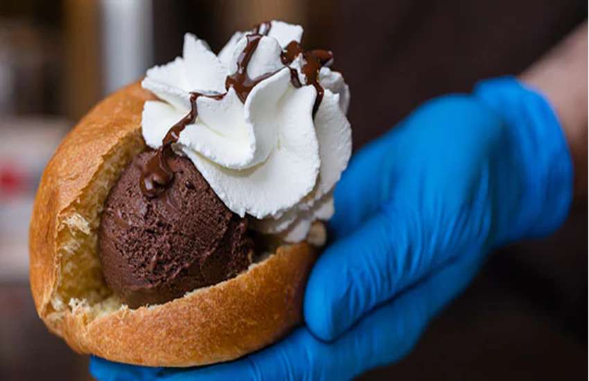 ice cream pav