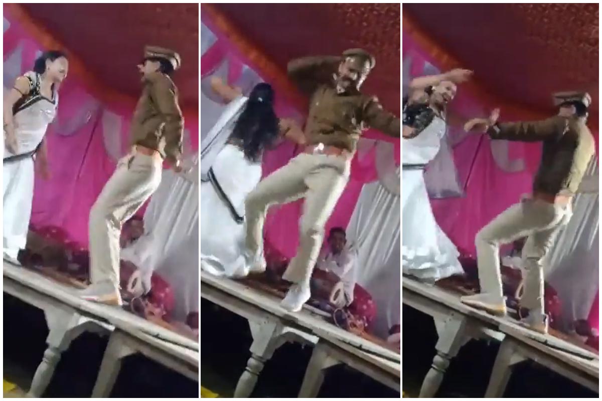 वर्दी में महिला के साथ ठुमके लगाते दारोगा का Video वायरल, यूजर बोले- पुलिस छोड़
मुंबई जाईए
