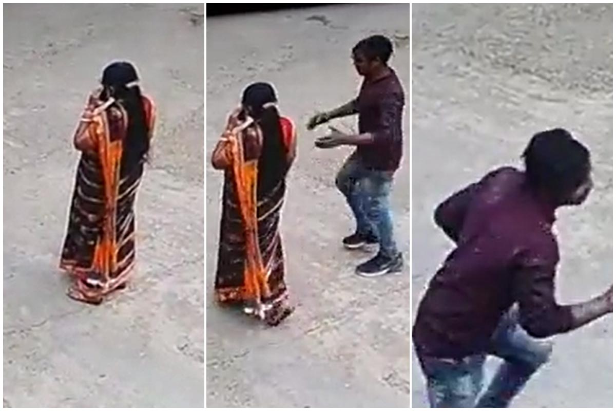 लड़की-महिलाओं को देखते ही Kiss कर भाग जाता है यह शख्स, CCTV में कैद हुई वारदात,
देंखे Video
