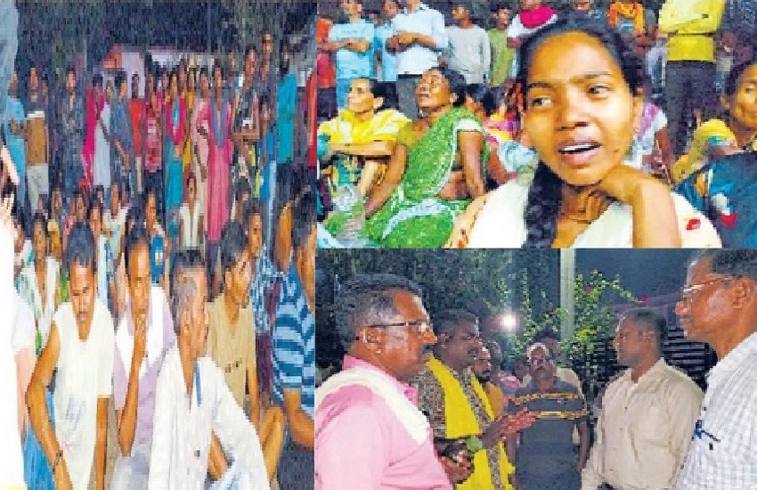 तेज रफ़्तार कार की चपेट में आए पति पत्नी की मौत , आक्रोशित ग्रामीण बैठे धरने पर