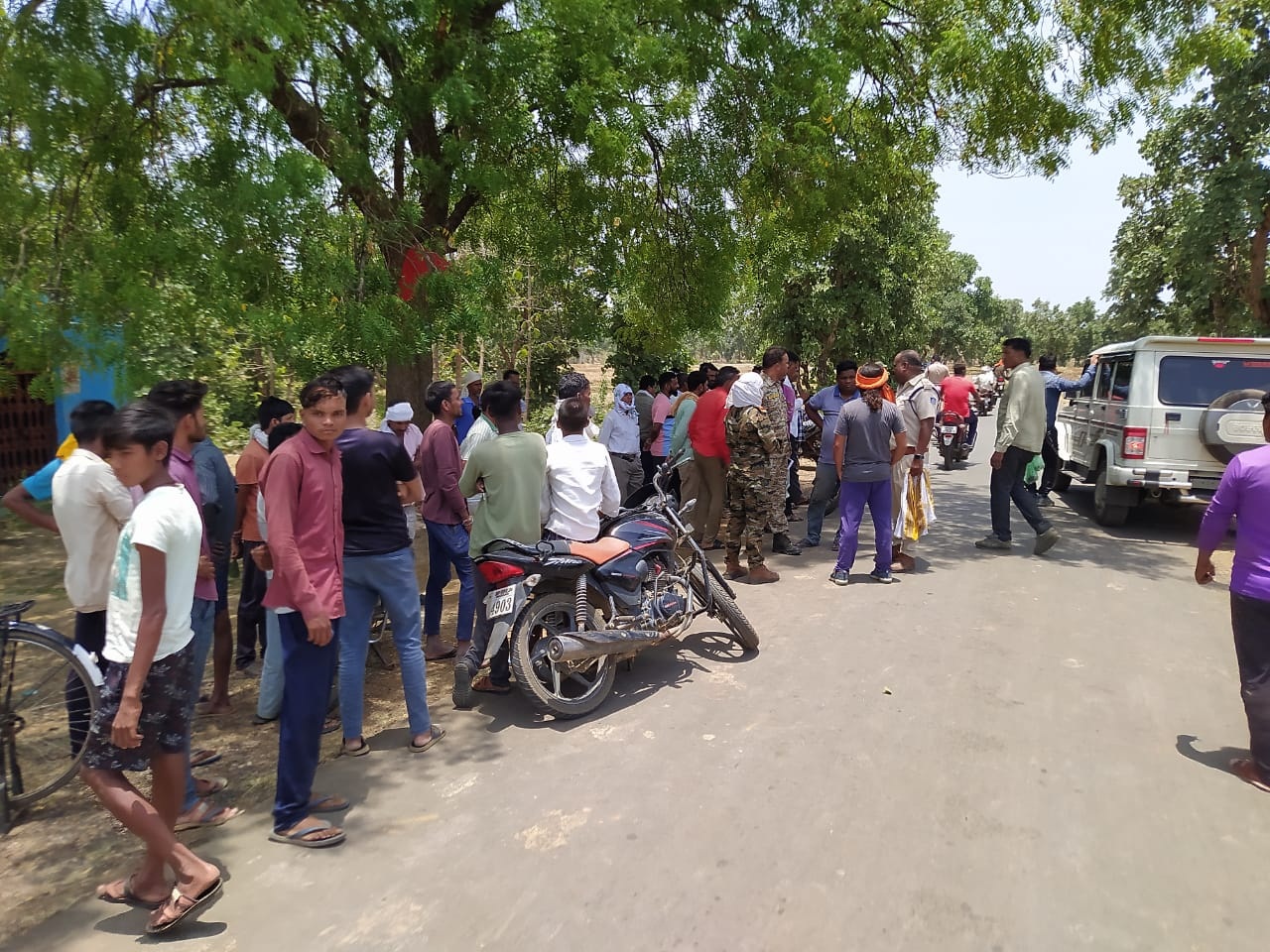 अज्ञात आरोपियों ने की युवक की हत्या, पुलिस ने किया शव बरामद