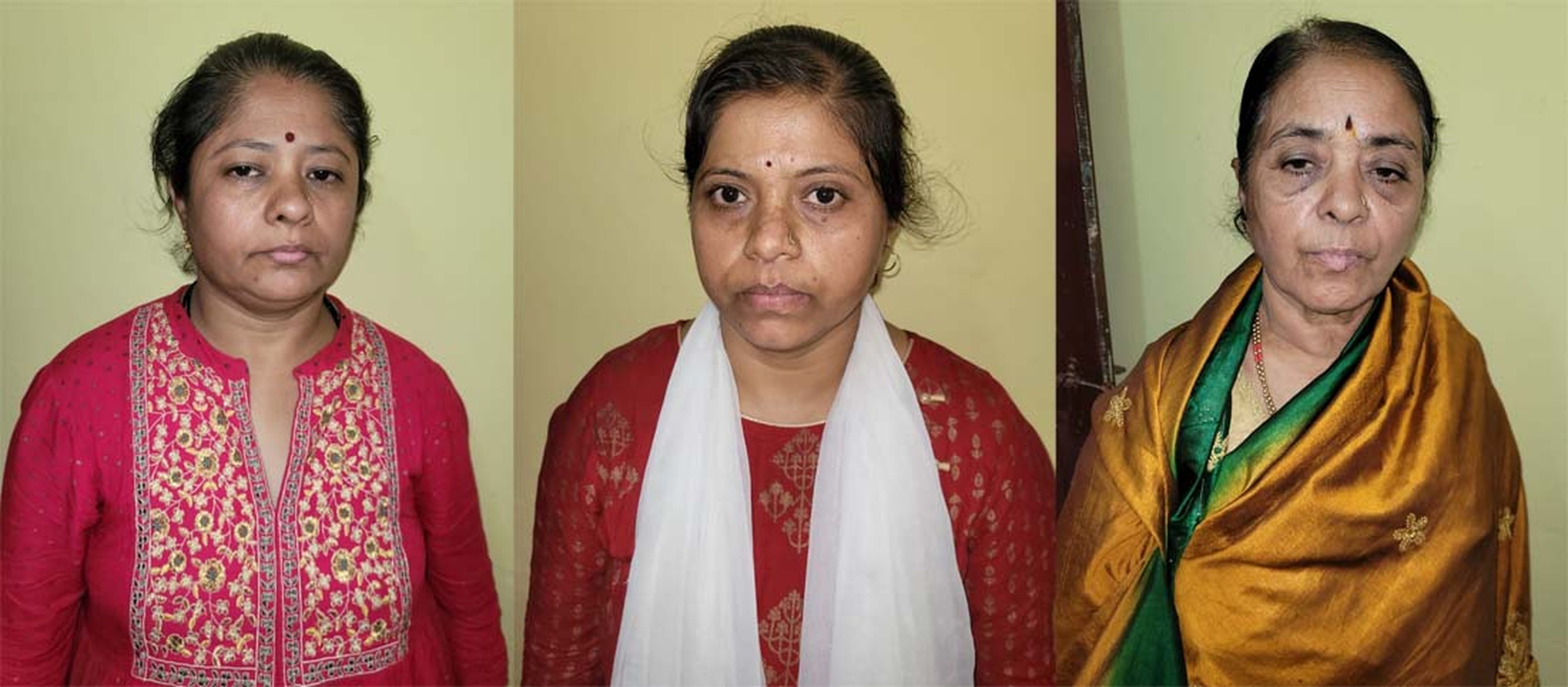आभूषण चोरी के आरोप में तीन महिलाएं गिरफ्तार