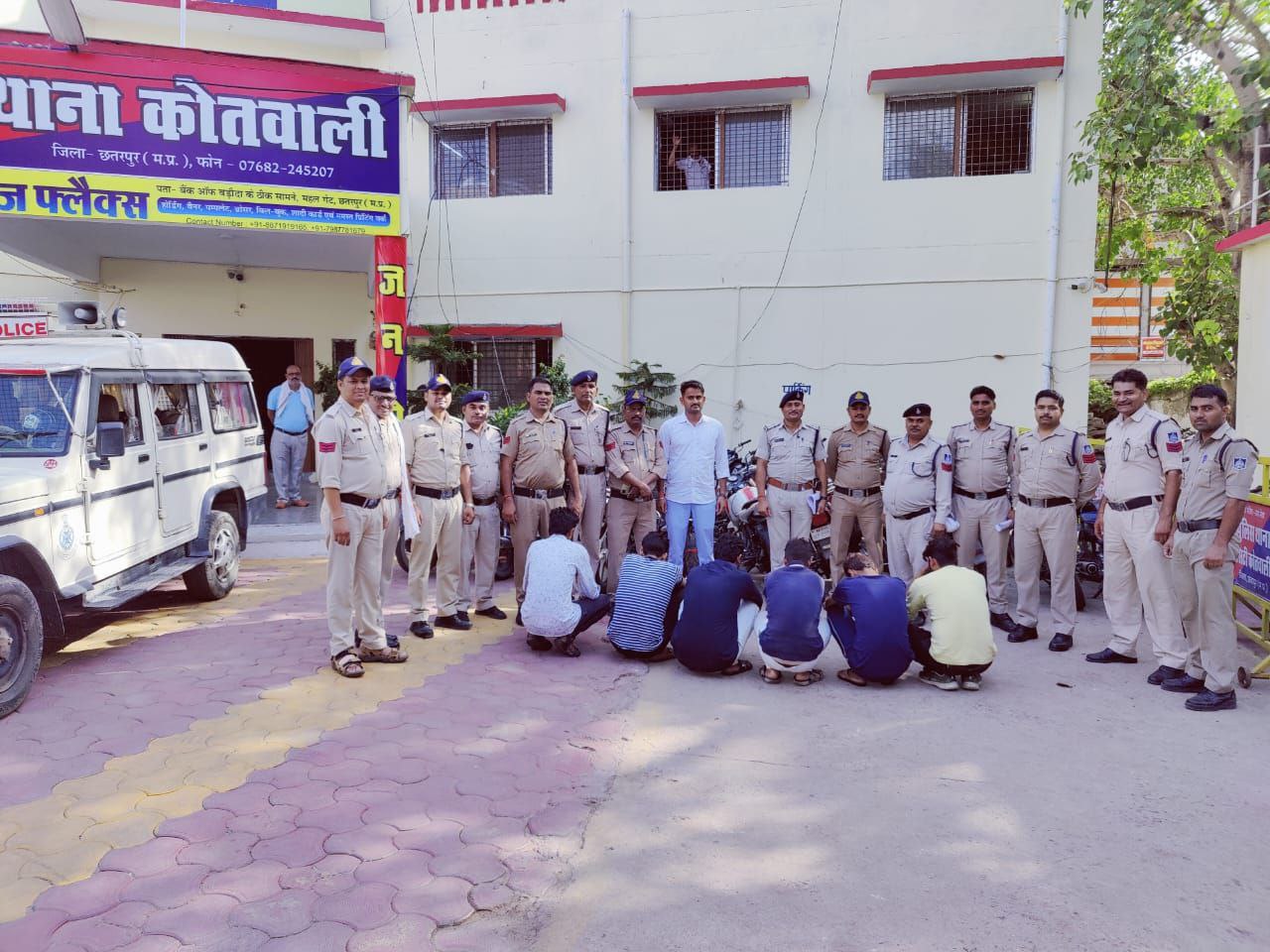 अंतरराज्यीय वाहन चोर गिरोह पकड़ाया, 30 बाइक जब्त