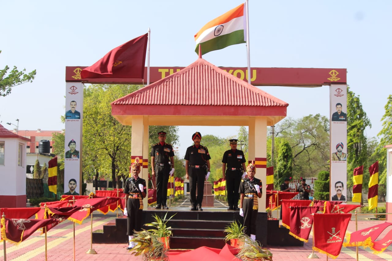 एमआरसी में अग्निवीरों की पहली परेड, 7 सप्ताह बाद बनेंंगे फौजी