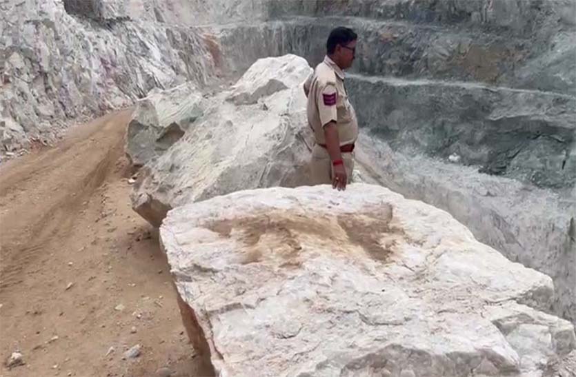 काबरा गांव में खनन कार्य पर लगाया प्रतिबंध
