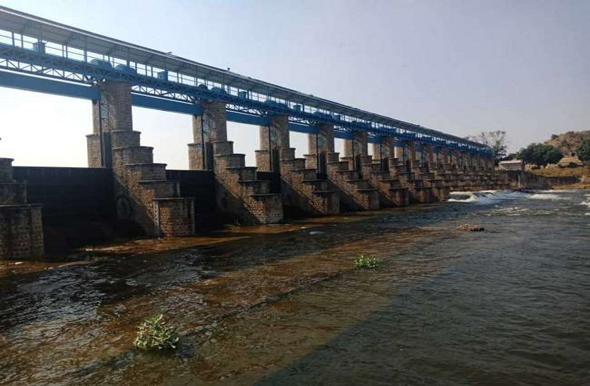 सूख गया रनगुंवा बांध, कुटनी में बचा केवल तीन फीसदी पानी