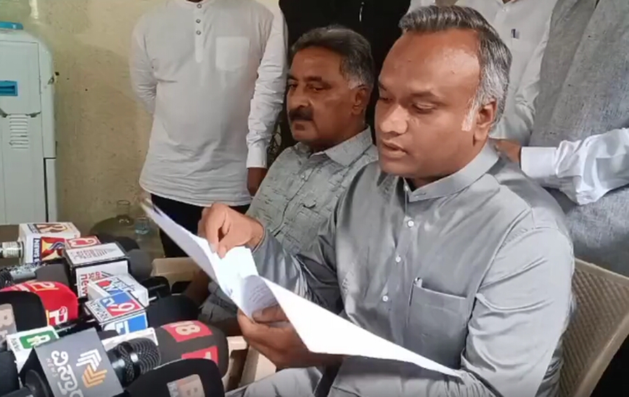 VIDEO कांग्रेस ने की भाजपा नेताओं के खिलाफ पुलिस से शिकायत