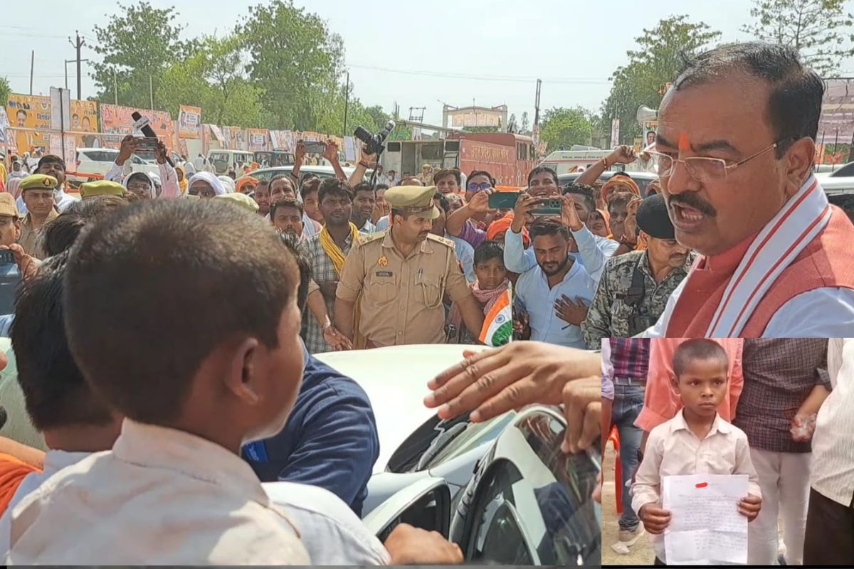 डिप्टी सीएम को रोककर मासूम ने लगाई गुहार.. पापा शराब पीकर खेत बेच दिए हैं,
नाबालिक बहन की जबरदस्ती शादी करा दिये, अधिकारी कुछ सुन नहीं रहे