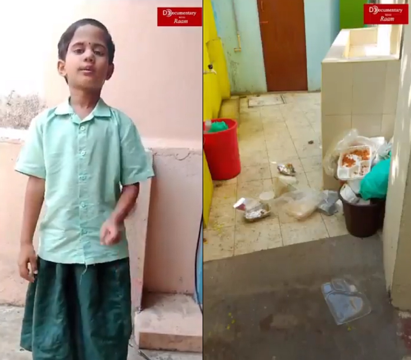 स्कूल को गंदा छोडऩे के बाद यूकेजी की छात्रा ने अधिकारियों की आलोचना की - image