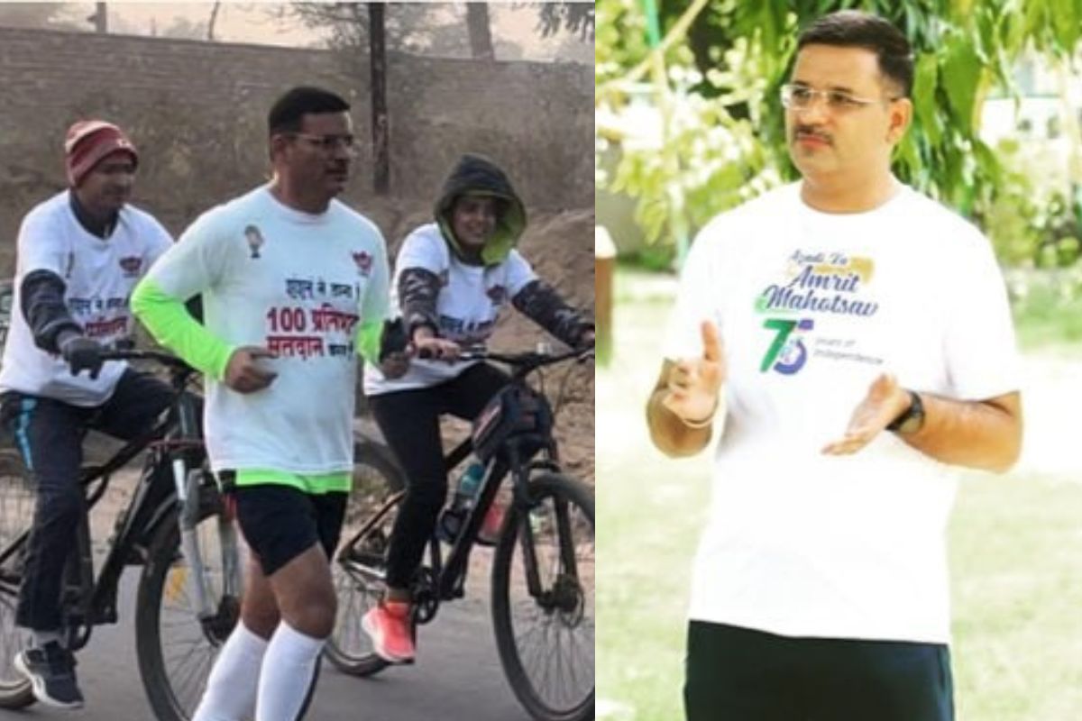 वोट डालने के लिए 21 किलोमीटर दौड़े IRS अफसर, गांव तक दौड़ लगाते हुए वोट करने गए,
लेकिन फिर भी सिर्फ इतनी फीसदी वोटिंग