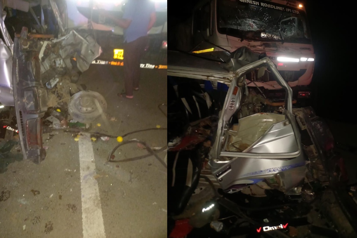 राजस्थान में बारात से लौटते वक्त भीषण हादसा, बेकाबू डंपर ने वैन सवार युवकों को
रौंदा, 9 की मौत