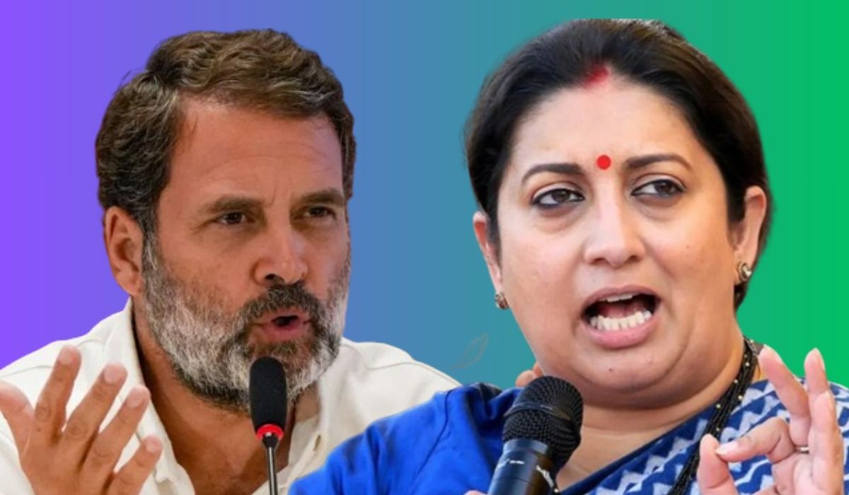 राहुल गांधी की सीट पर ‘जीजा जी’ की नजर, अमेठी में केंद्रीय मंत्री स्मृति ईरानी
का बड़ा बयान - image