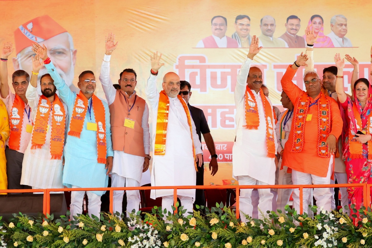 ‘जब तक भाजपा कार्यकर्ता जिंदा है, आरक्षण कोई हटा नहीं सकता’ अमित शाह का कांग्रेस
को जवाब