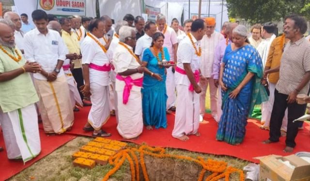 Finance Minister Nirmala Sitharaman in Varanasi